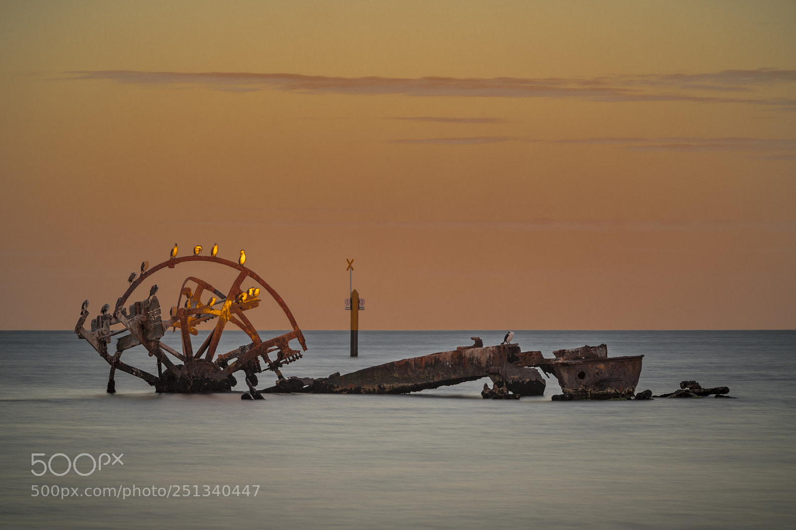 Canon EOS 6D Mark II sample photo. Indented head shipwreck the photography
