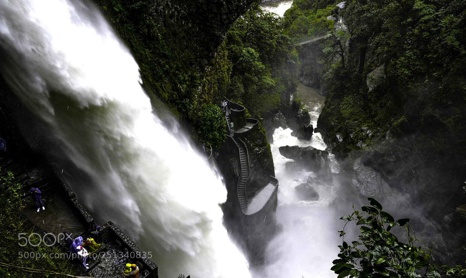 Nikon D3100 sample photo. Pailon del diablo photography