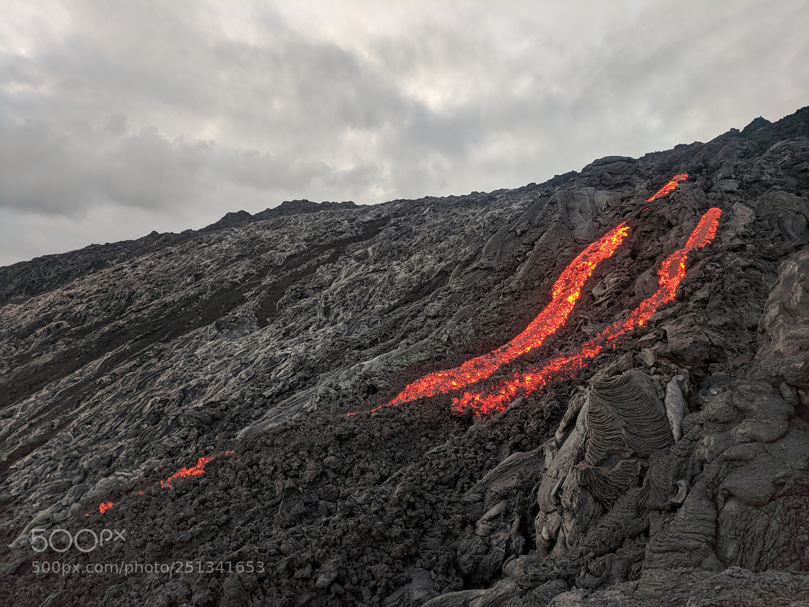 Google Pixel XL sample photo. Hilo lava flow photography