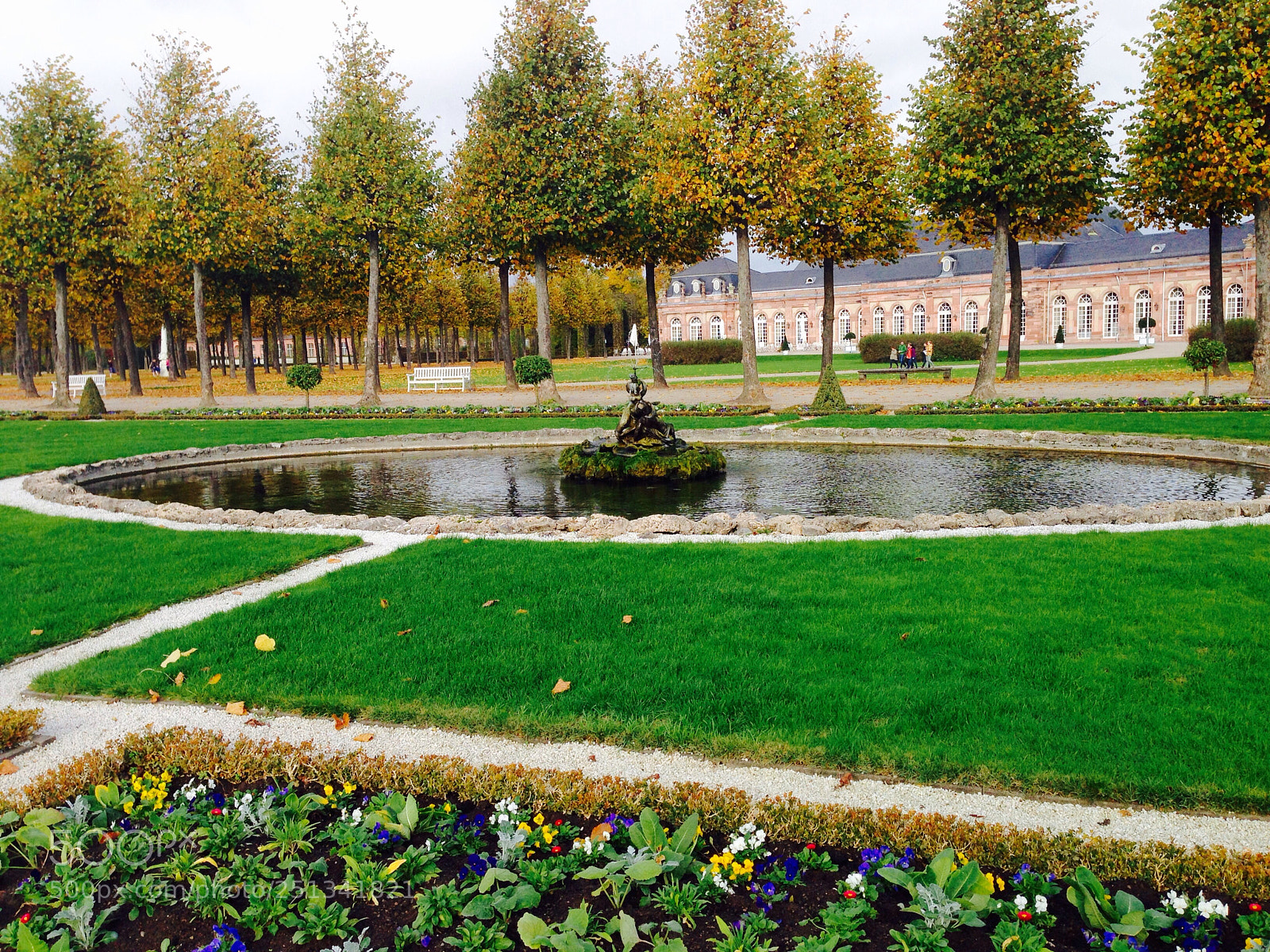 Apple iPhone 5 sample photo. Beautiful garden of schwetzingen photography