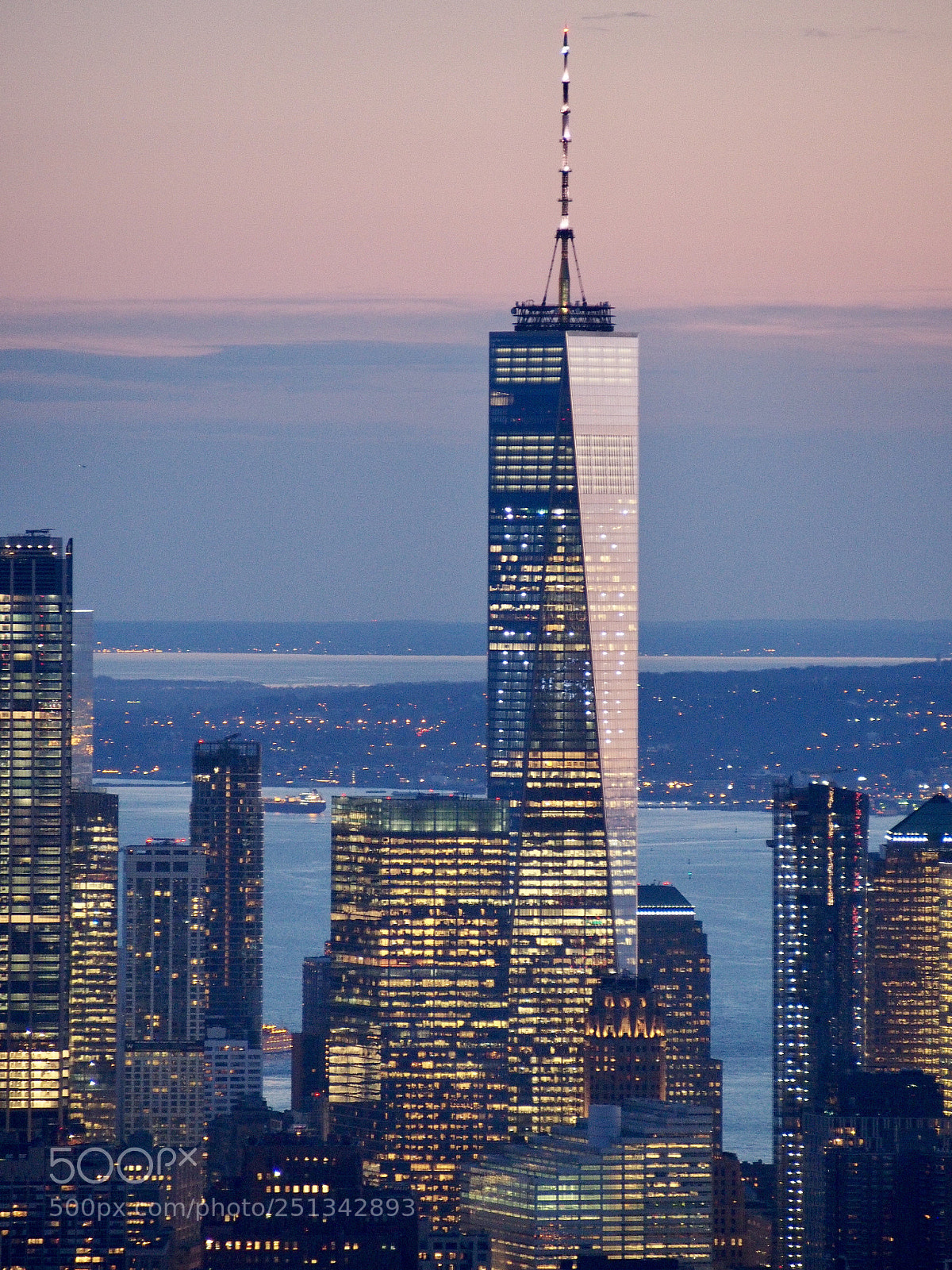 Olympus OM-D E-M5 sample photo. Lower manhattan sunset photography