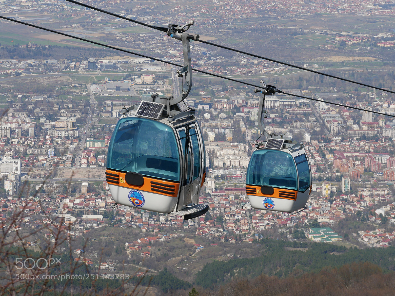 Panasonic Lumix DMC-G85 (Lumix DMC-G80) sample photo. Cable car skopje photography