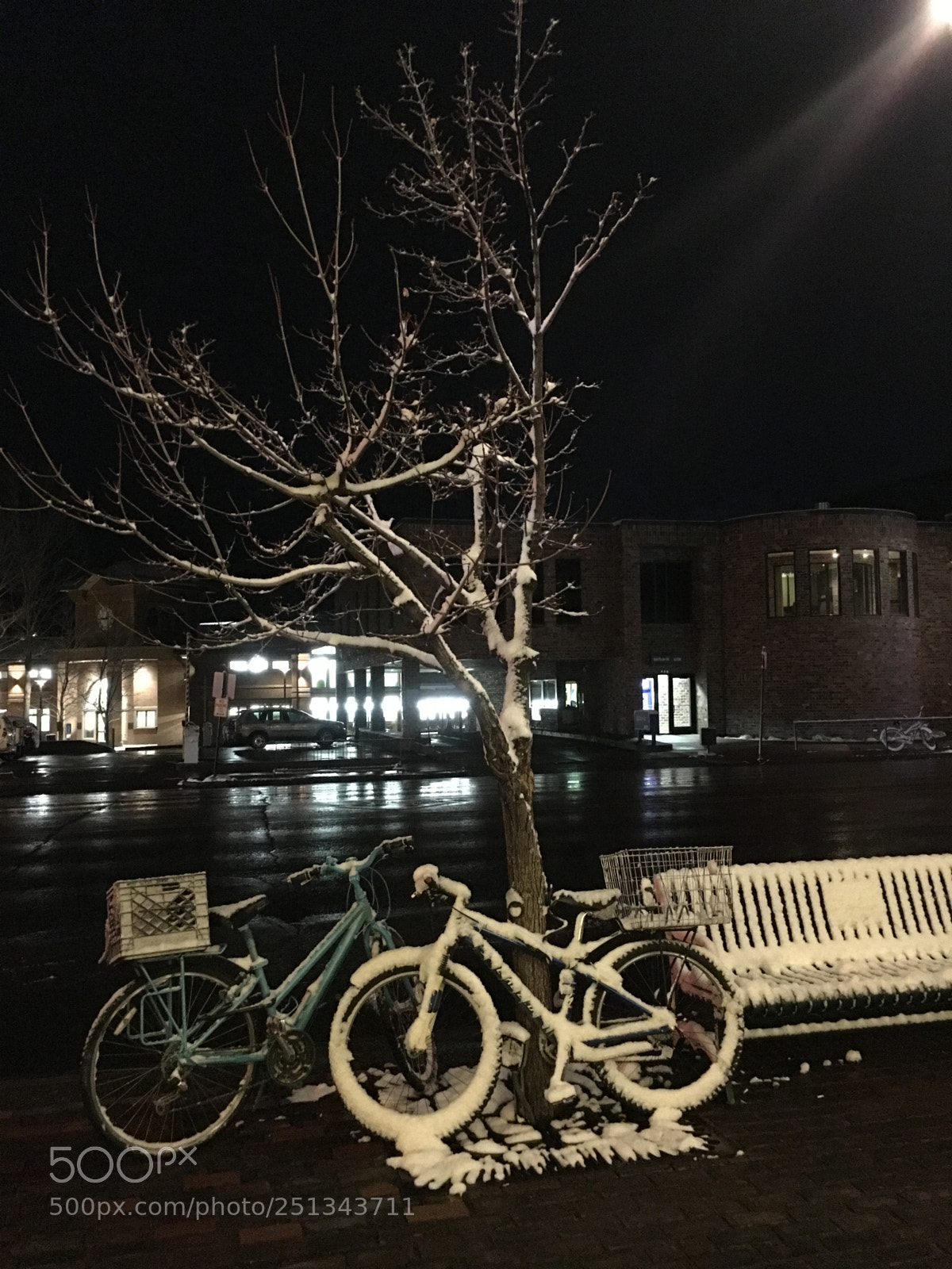 Apple iPhone 6s Plus sample photo. Aspen- colorado, by night photography