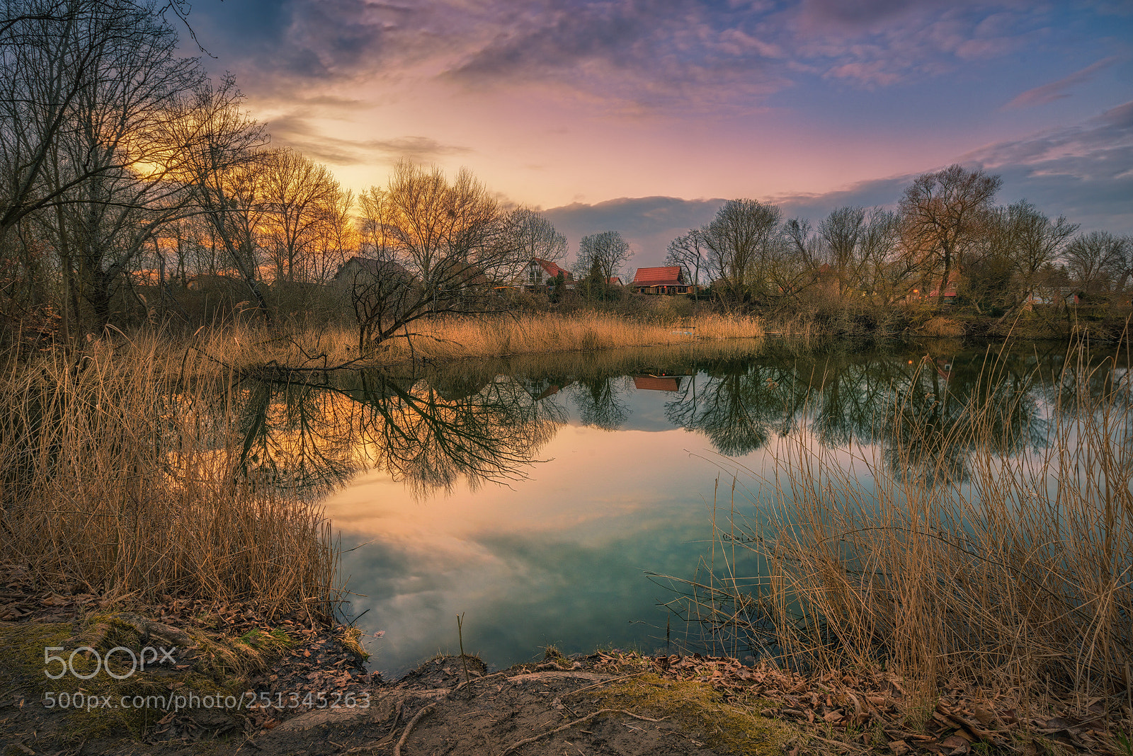 Nikon D810 sample photo. Abends am see photography