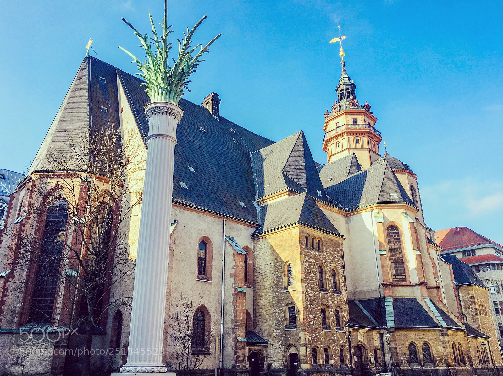 Apple iPhone 6s sample photo. Nikolaikirche, leipzig city 

 photography