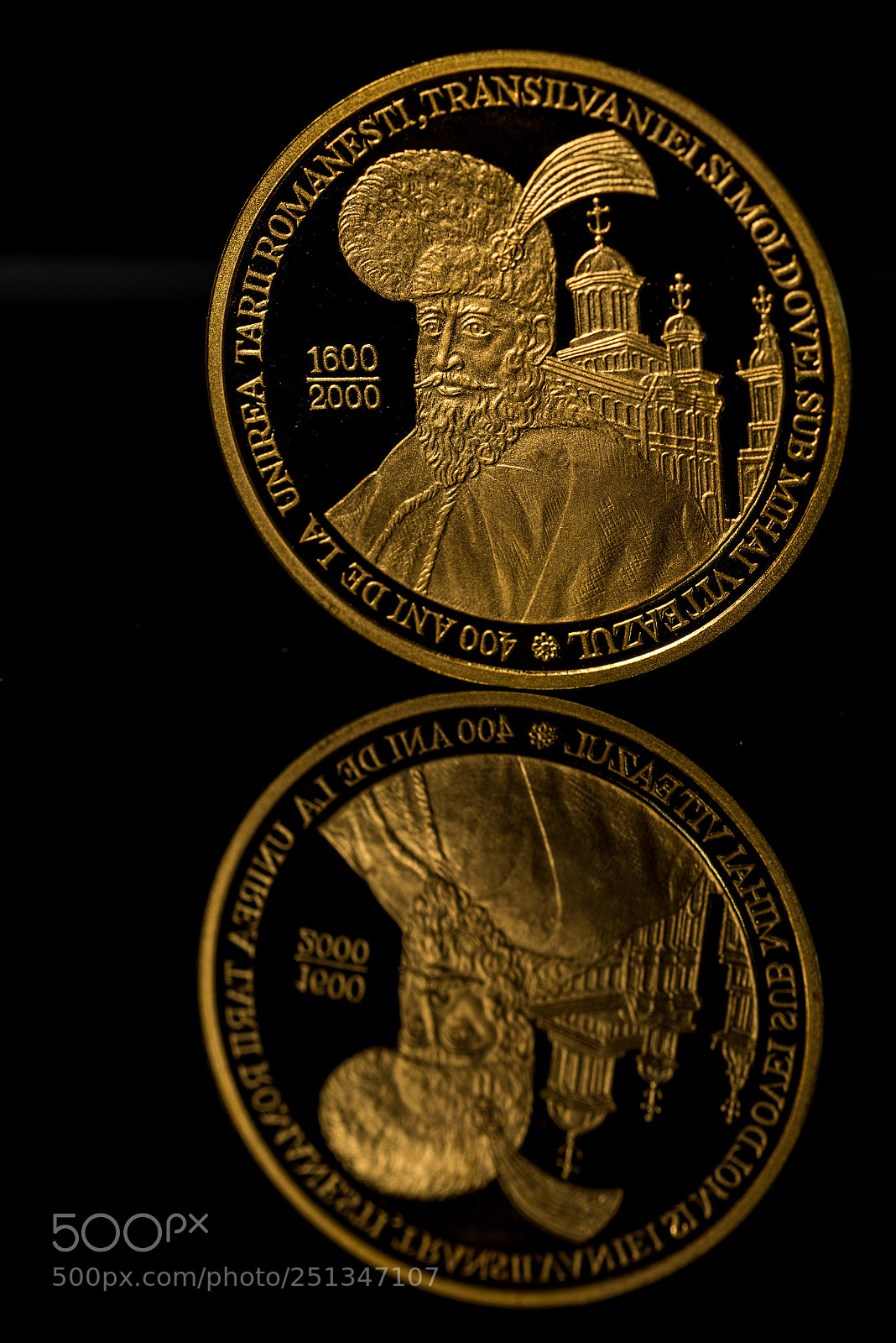 Nikon D610 sample photo. Gold coin photography