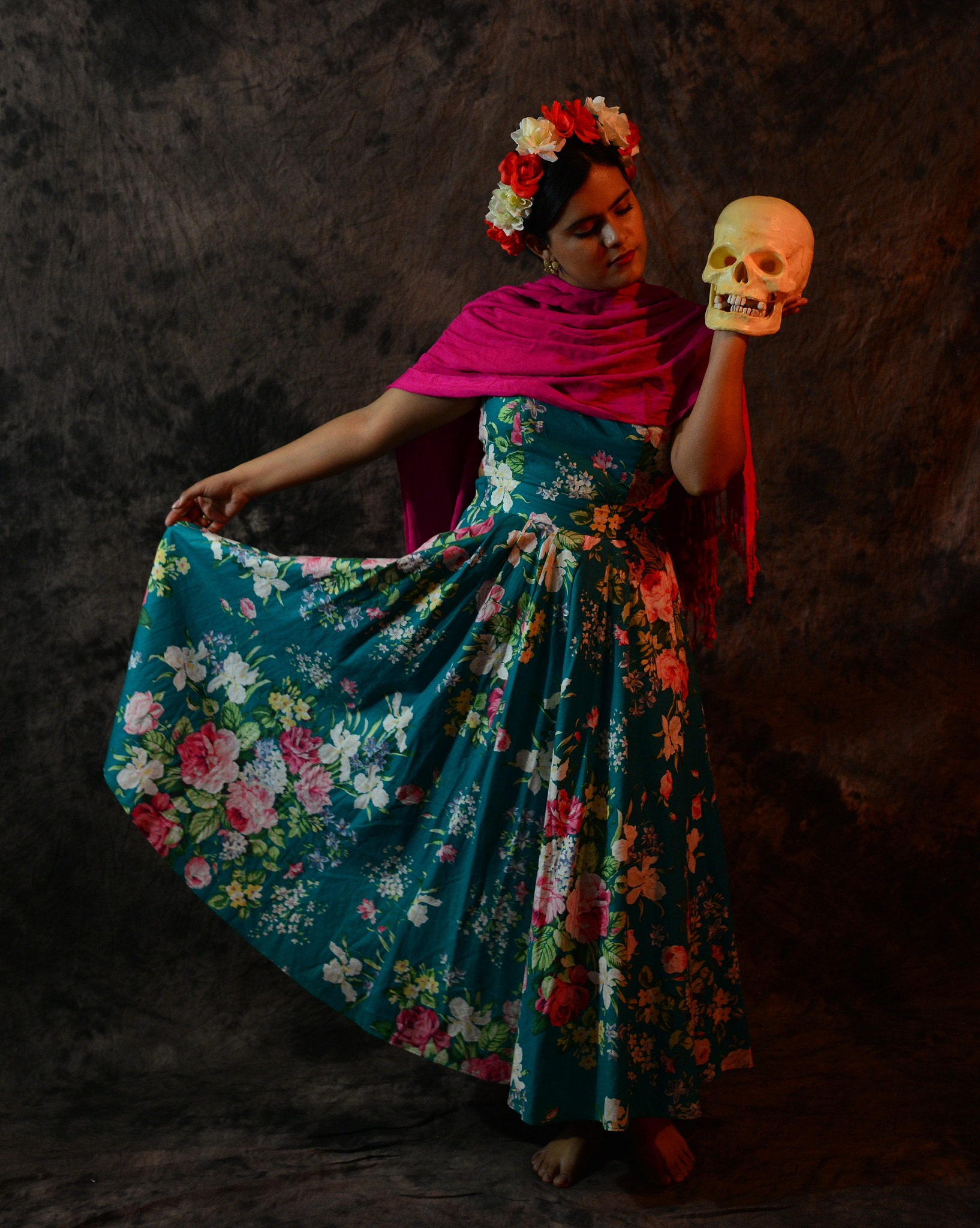Nikon AF-S Nikkor 24-120mm F4G ED VR sample photo. Frida- dancing with death photography