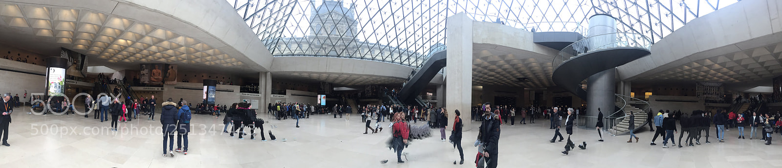Apple iPhone 6 sample photo. Paris louvre photography