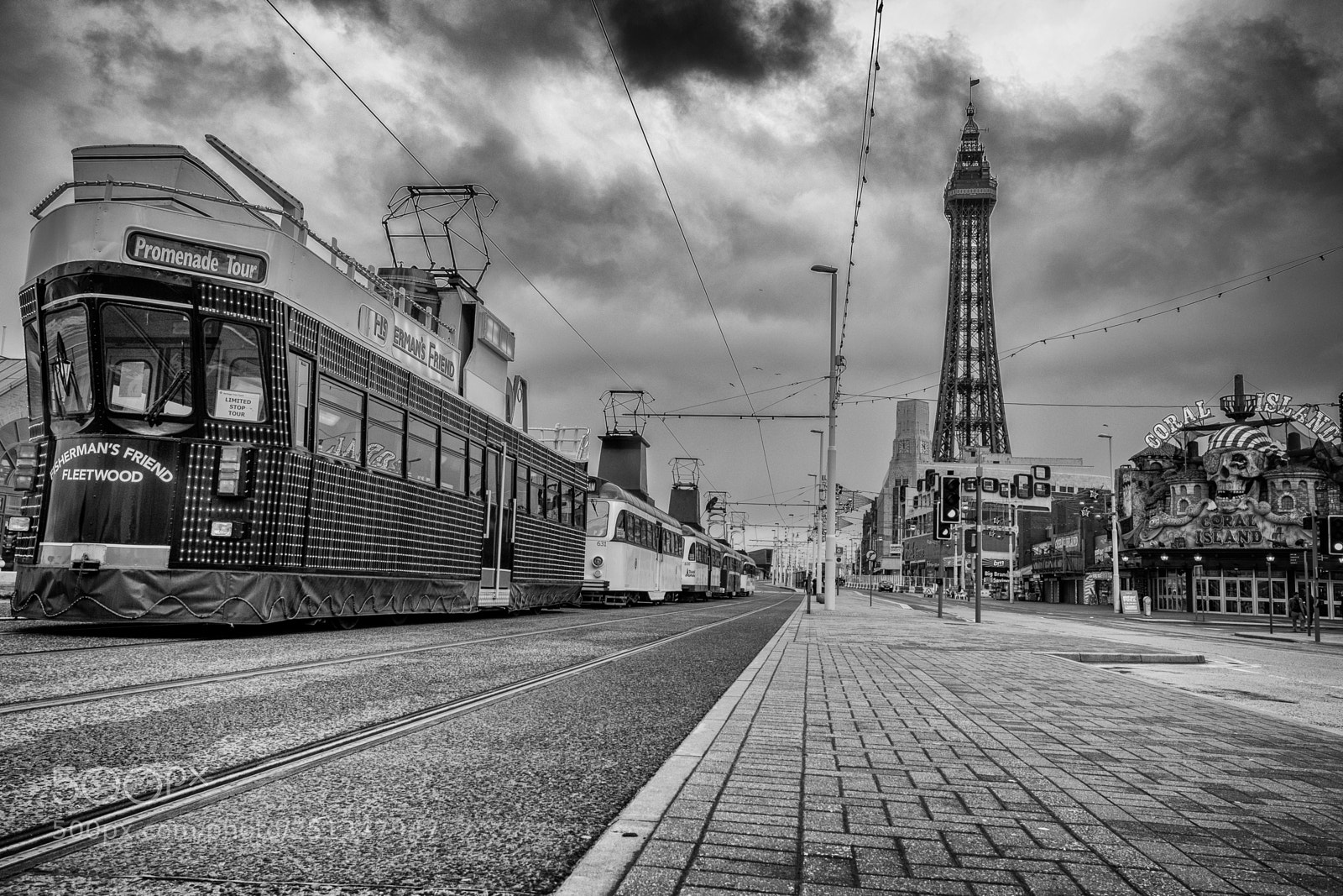 Fujifilm X-T20 sample photo. Trams and tower photography