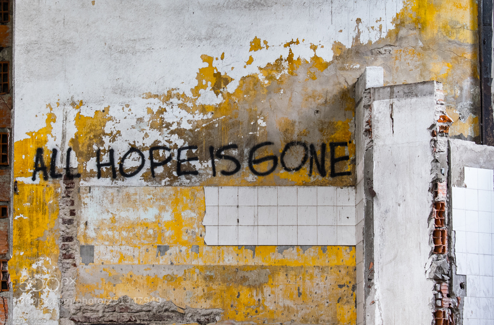 Nikon D5300 sample photo. All hope is gone photography