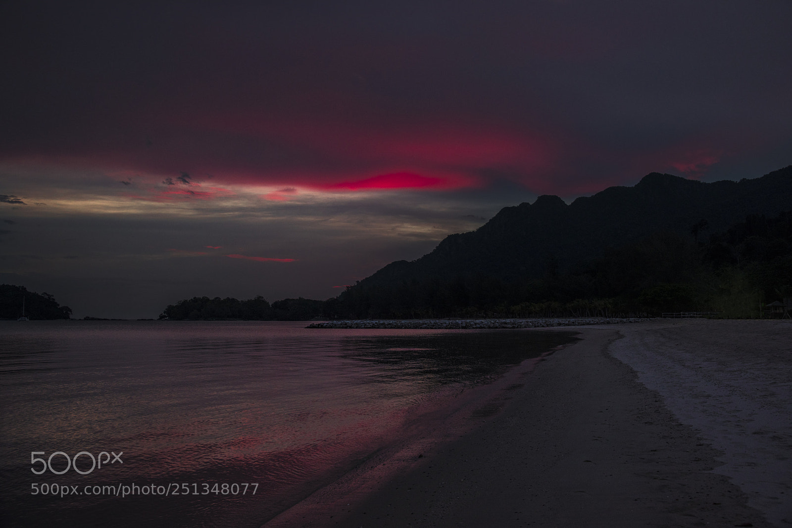 Nikon D810 sample photo. Tropical twilight photography