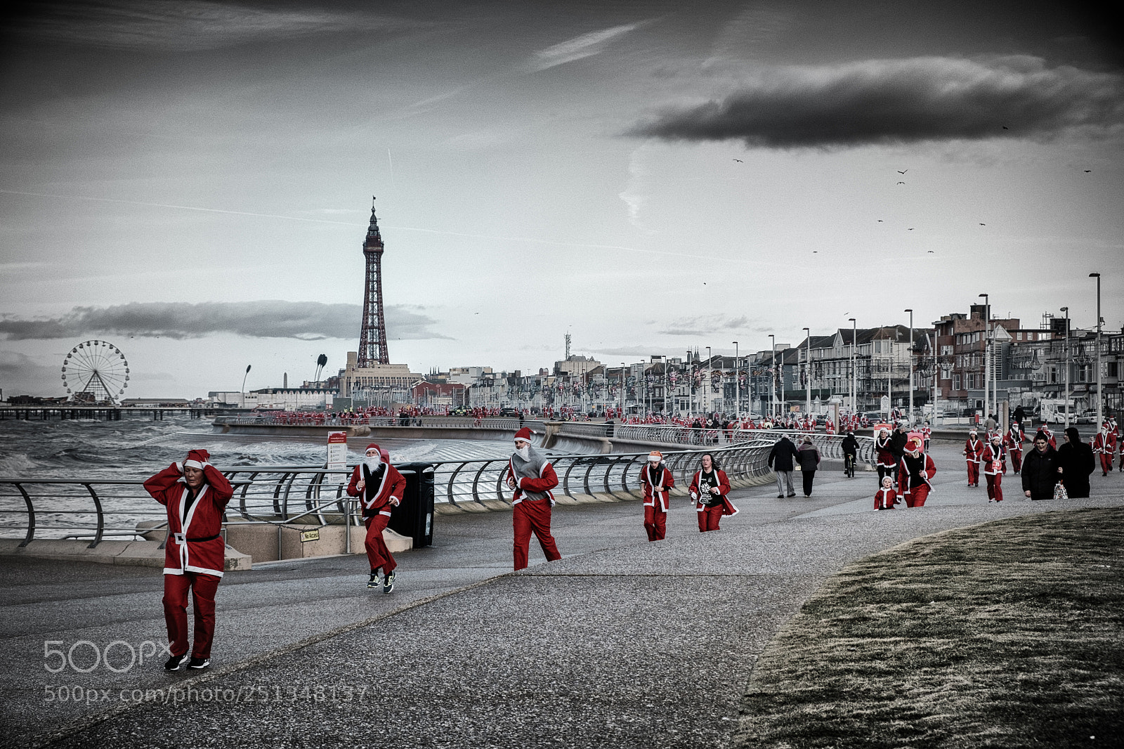 Fujifilm X-T20 sample photo. Santa dash 2017 photography