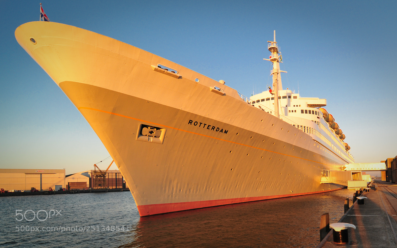 Nikon D300 sample photo. Steamship rotterdam photography