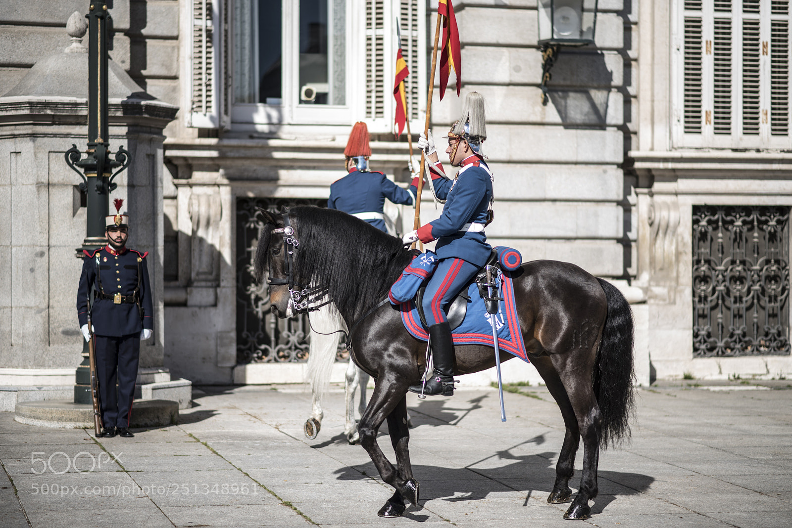 Nikon D750 sample photo. Guardia real madrid photography