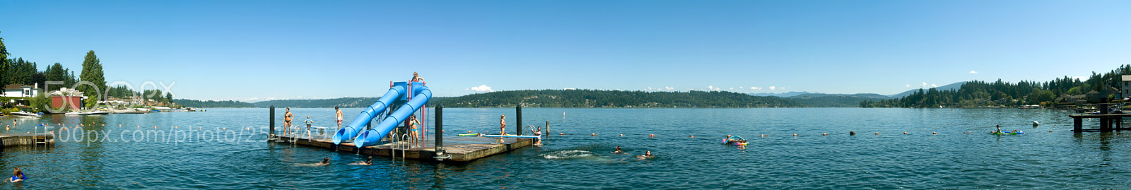 Nikon D700 sample photo. Panoramic lake sammamish, bellevue photography