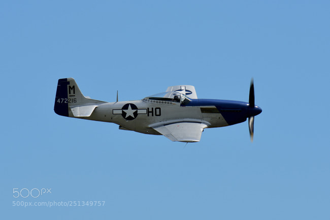 Nikon D7200 sample photo. P-51 mustang photography