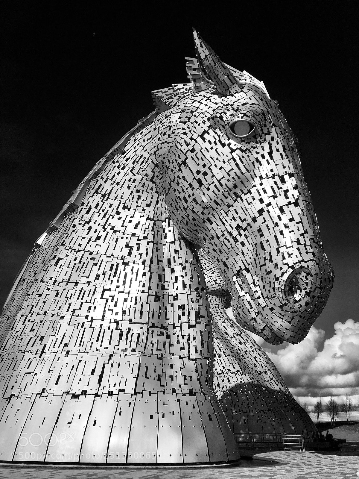 Apple iPhone SE sample photo. The kelpies photography