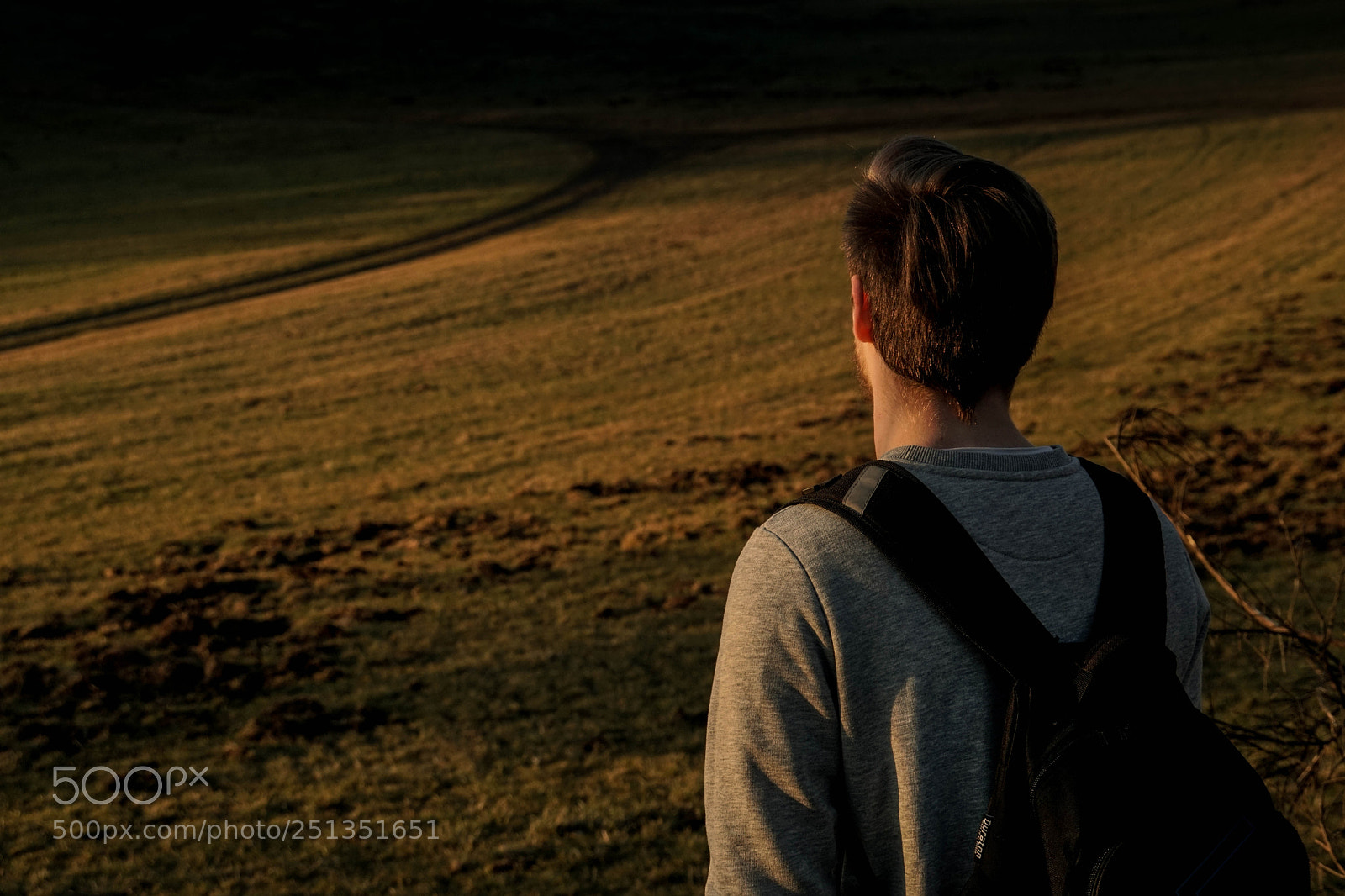 Sony a6300 sample photo. Weg in die dunkelheit photography