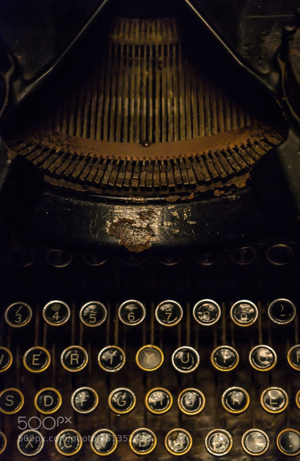 Sony a7 sample photo. Antique typewriter 1 photography