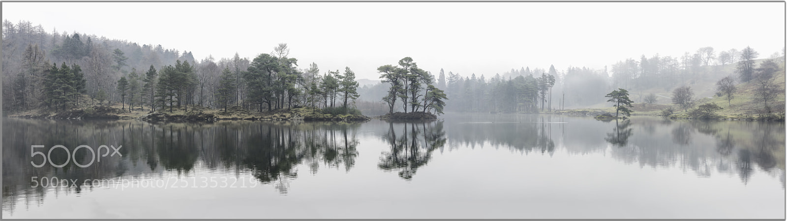 Nikon D810 sample photo. Panorama of tarn hows photography