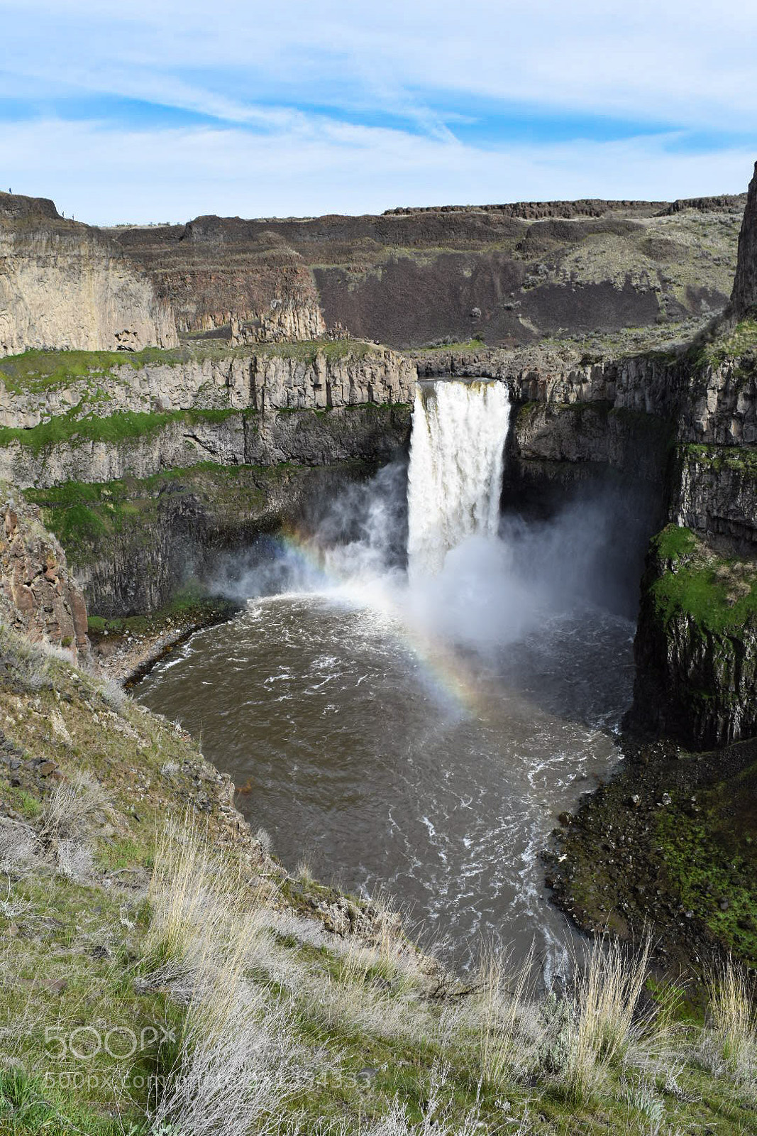 Nikon D7200 sample photo. Palouse falls photography