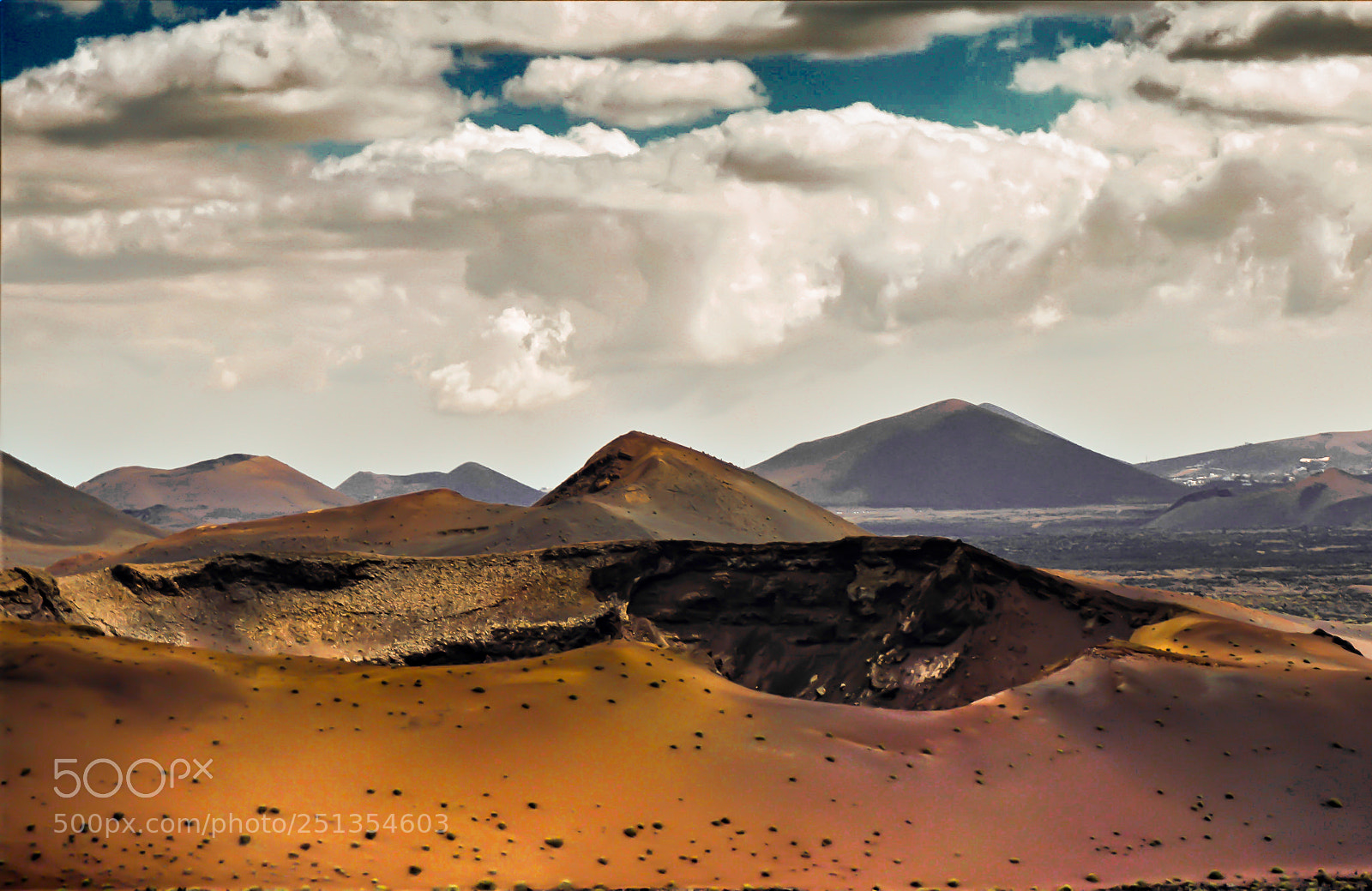 Sony a6000 sample photo. Lanzarote volcano crater photography