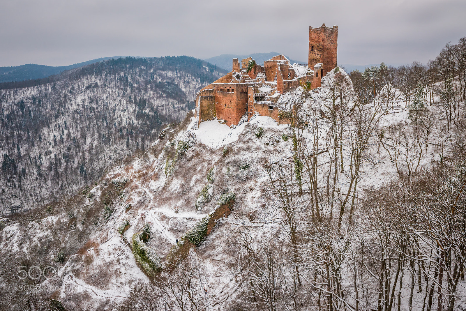 Nikon D810 sample photo. Château de saint-ulrich photography
