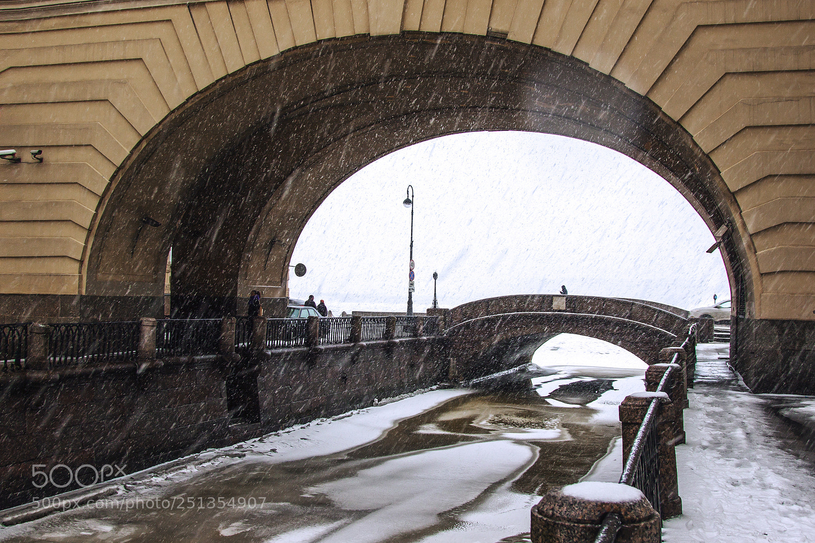 Canon EOS 500D (EOS Rebel T1i / EOS Kiss X3) sample photo. Canal winter groove. blizzard photography