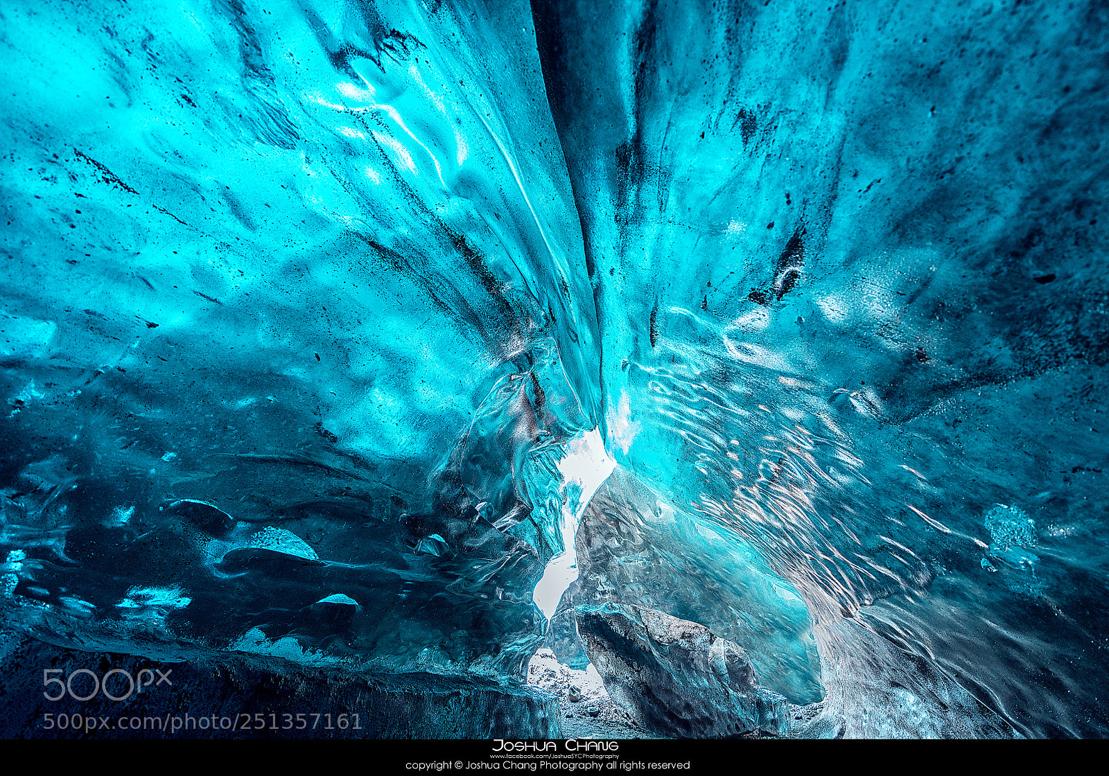 Nikon D850 sample photo. Ice cave photography