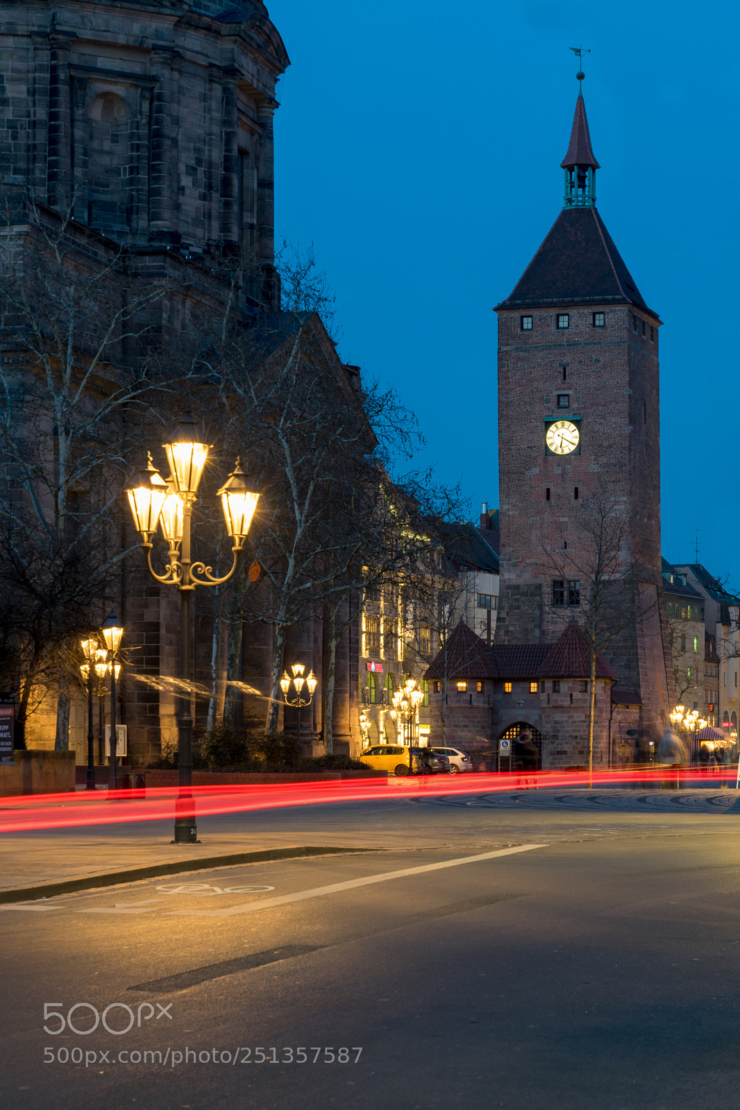Nikon D5300 sample photo. Nuremberg at night photography