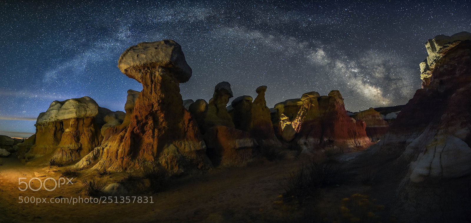 Nikon D7200 sample photo. Cosmic mushrooms 3 photography