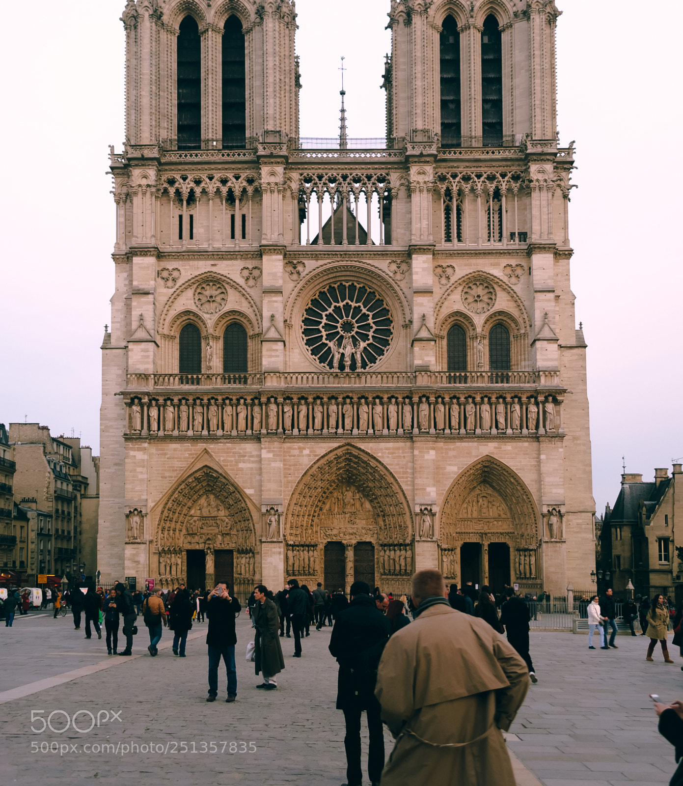 Nikon D3000 sample photo. Hiver à notre dame photography