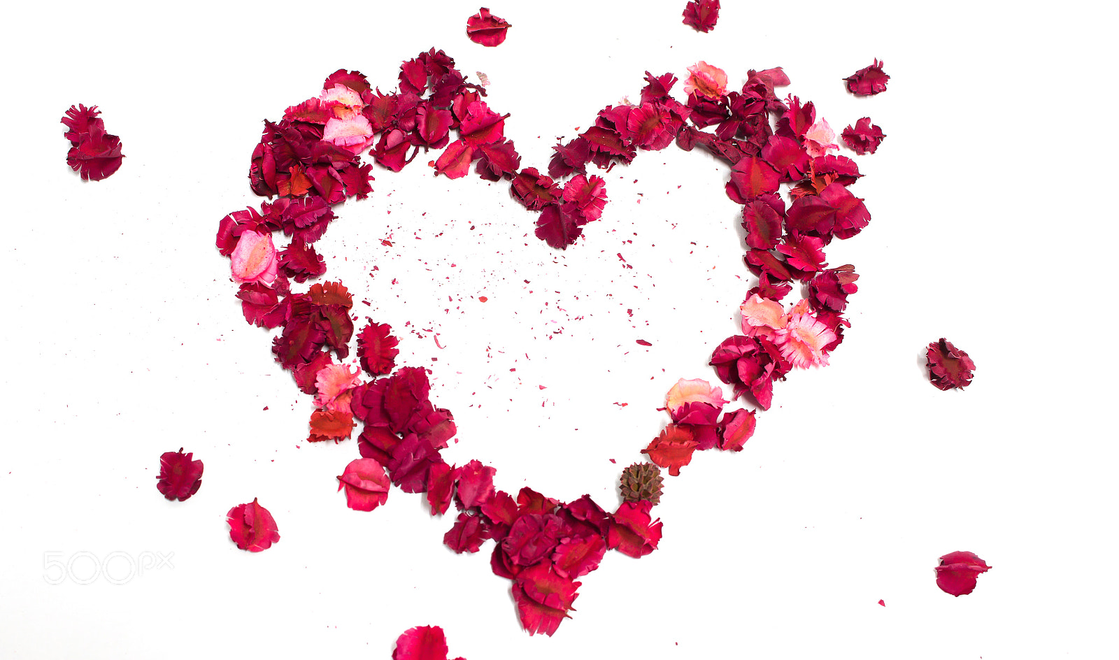 Canon EOS 700D (EOS Rebel T5i / EOS Kiss X7i) sample photo. Flower heart isolation photography