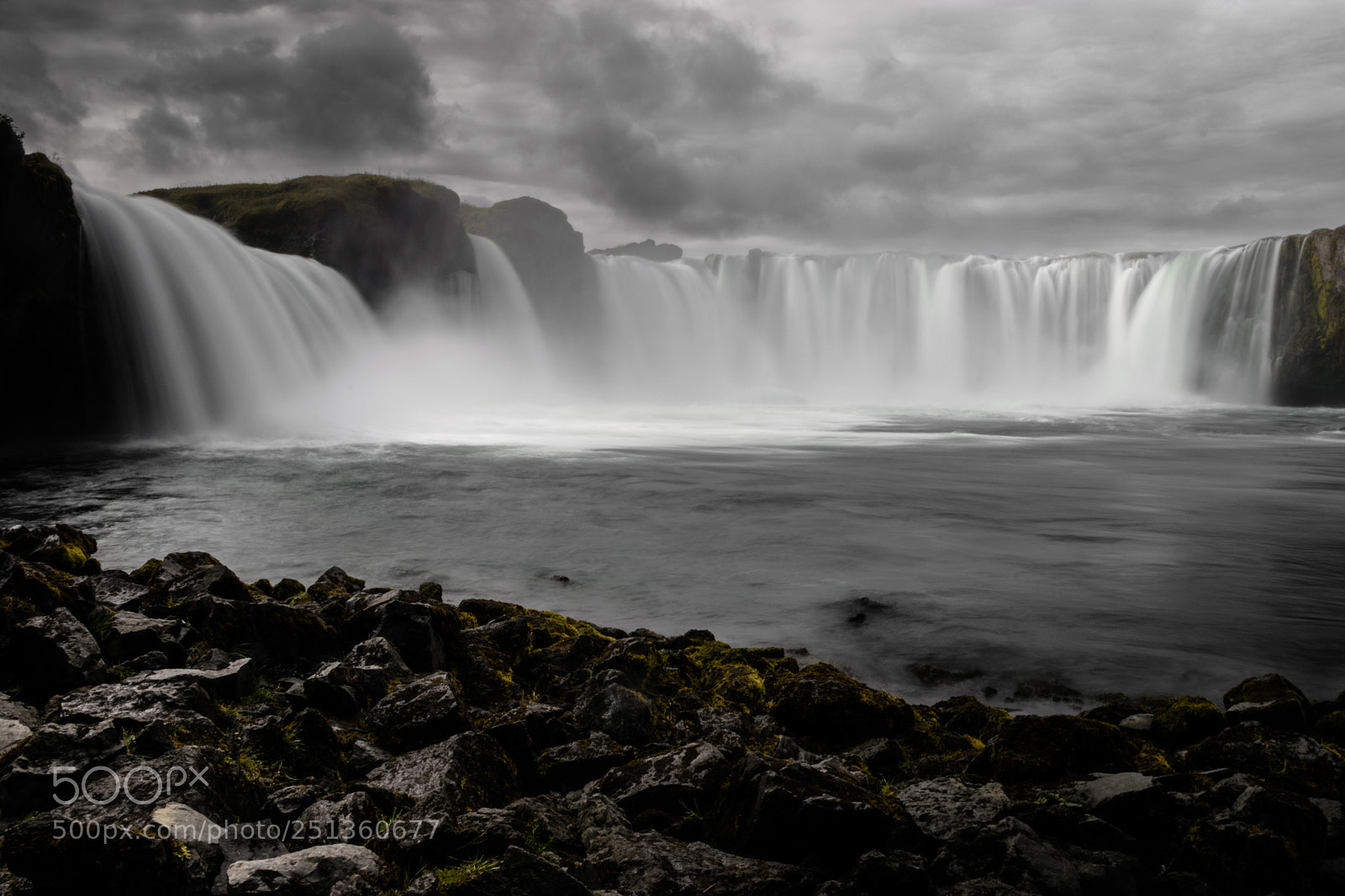 Nikon D3300 sample photo. Goðafoss long exposure photography