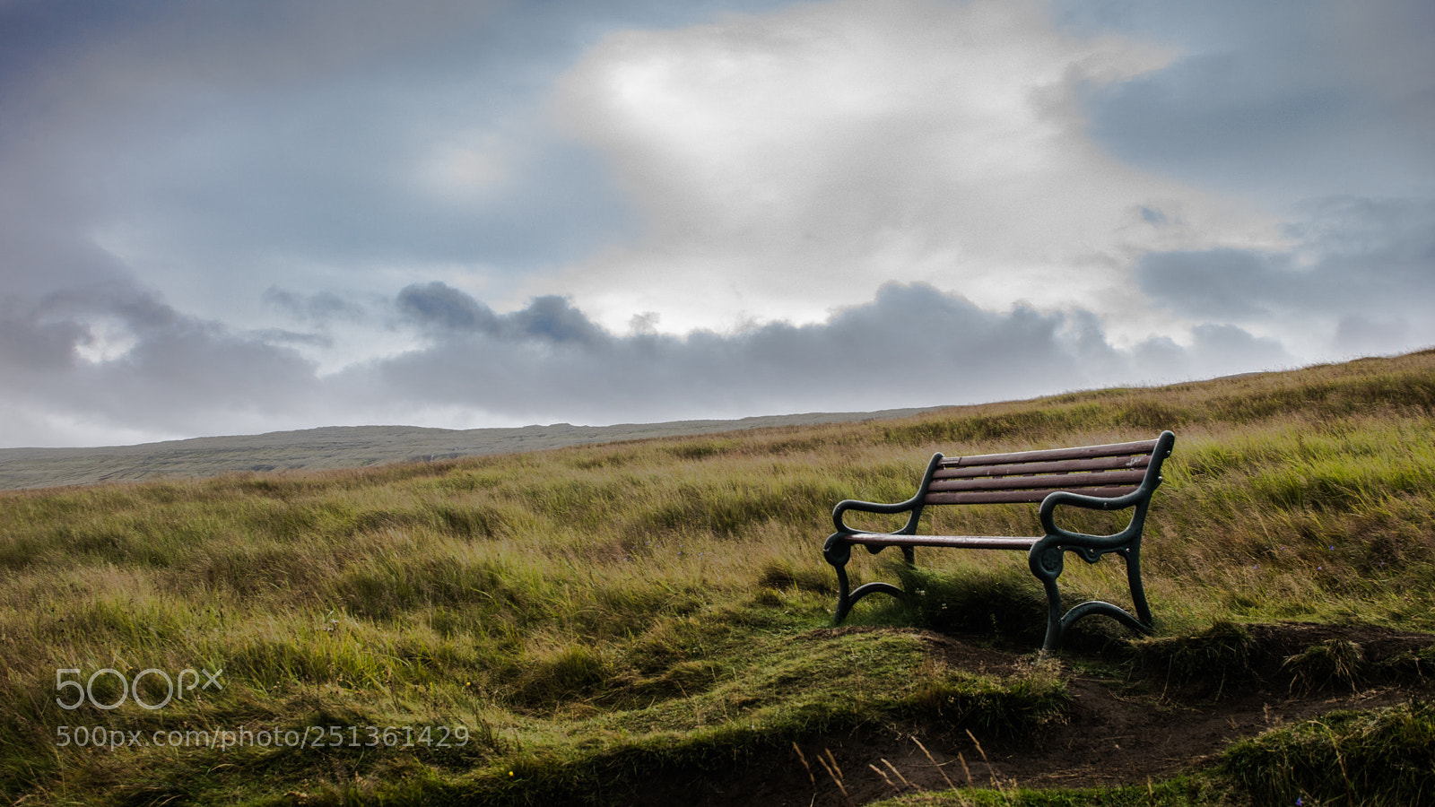 Nikon D3300 sample photo. Iceland bench photography