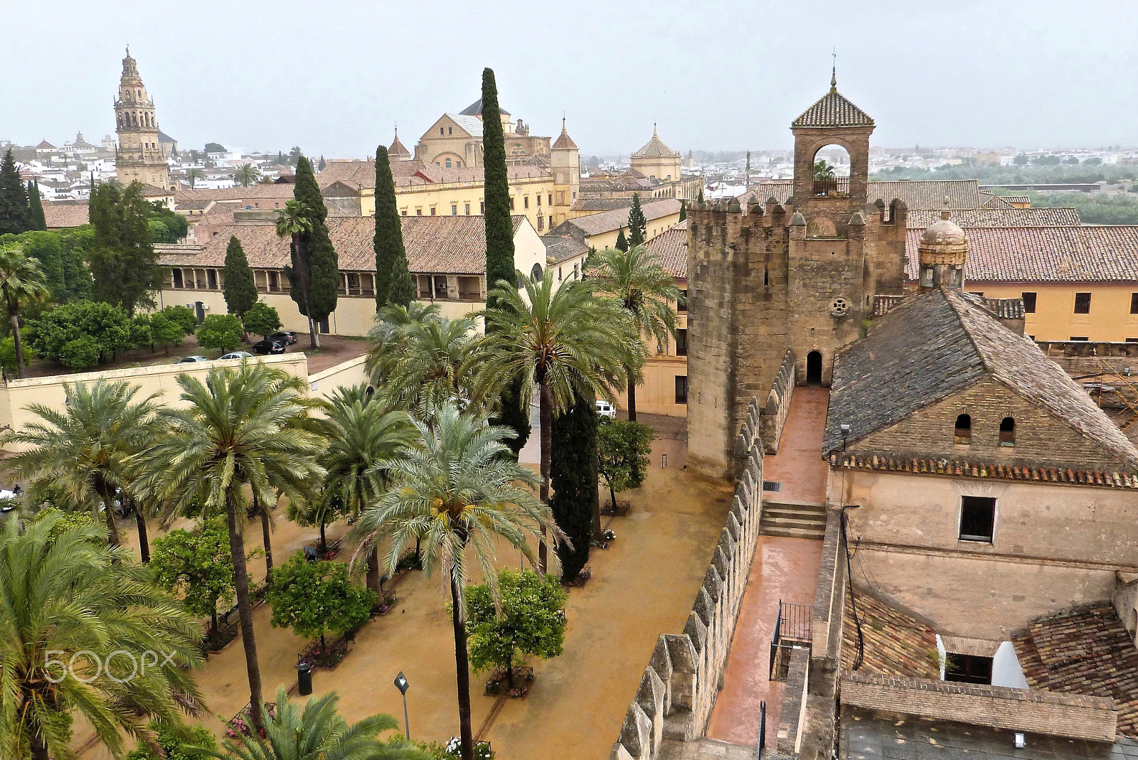 Panasonic Lumix DMC-FZ47 (Lumix DMC-FZ48) sample photo. From the tower of the alcazar photography