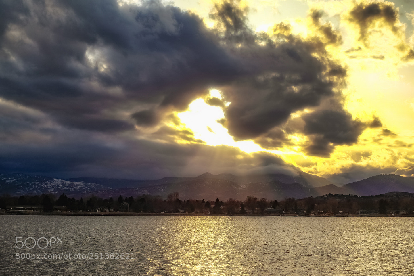 Fujifilm X-T1 sample photo. Loveland sunset photography