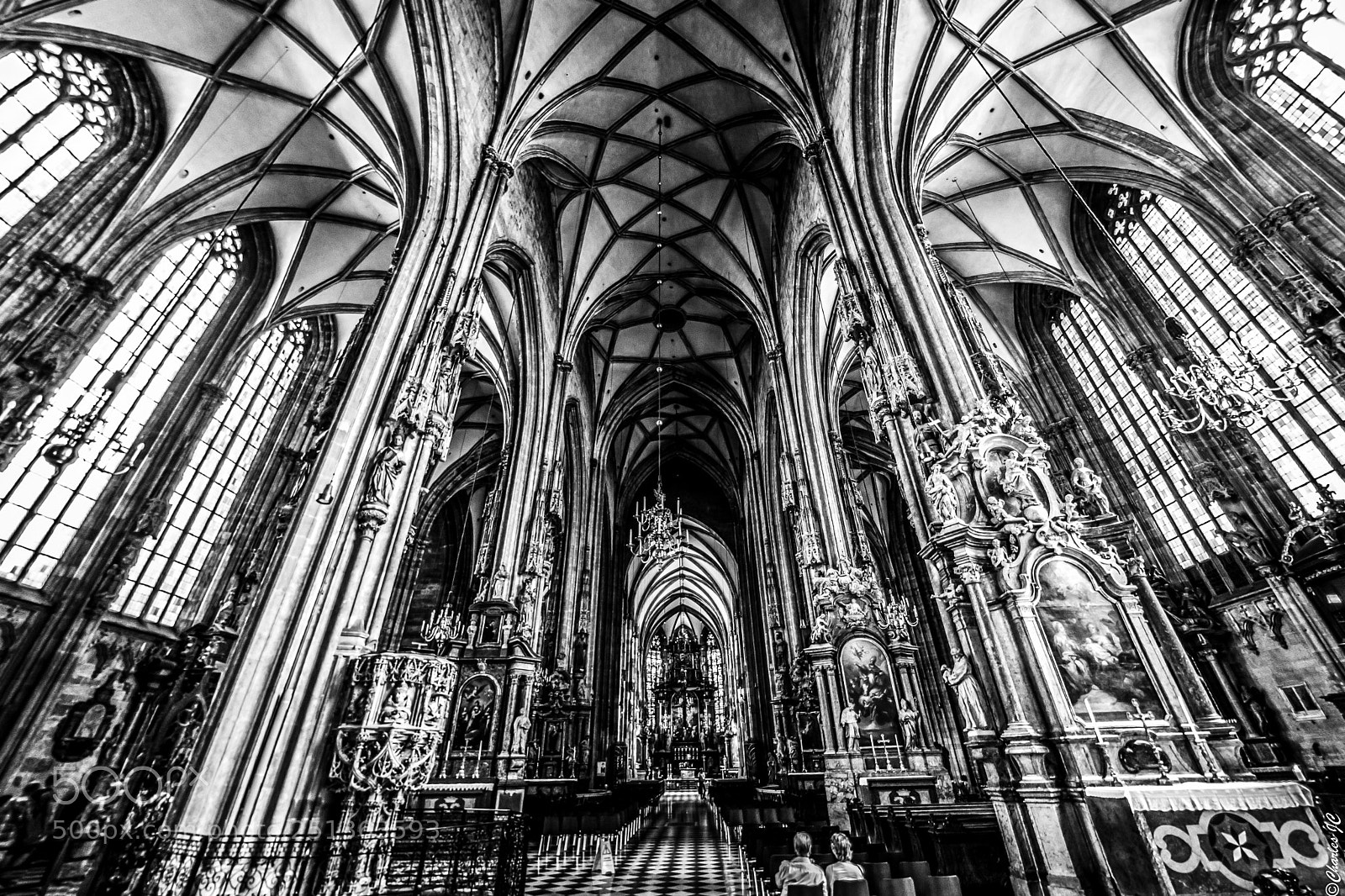 Nikon D5300 sample photo. Church's wide angle photography