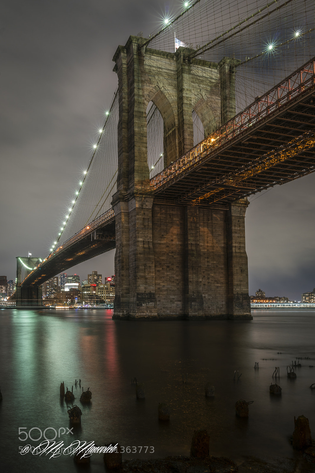 Sony a7R II sample photo. Brooklyn bridge photography