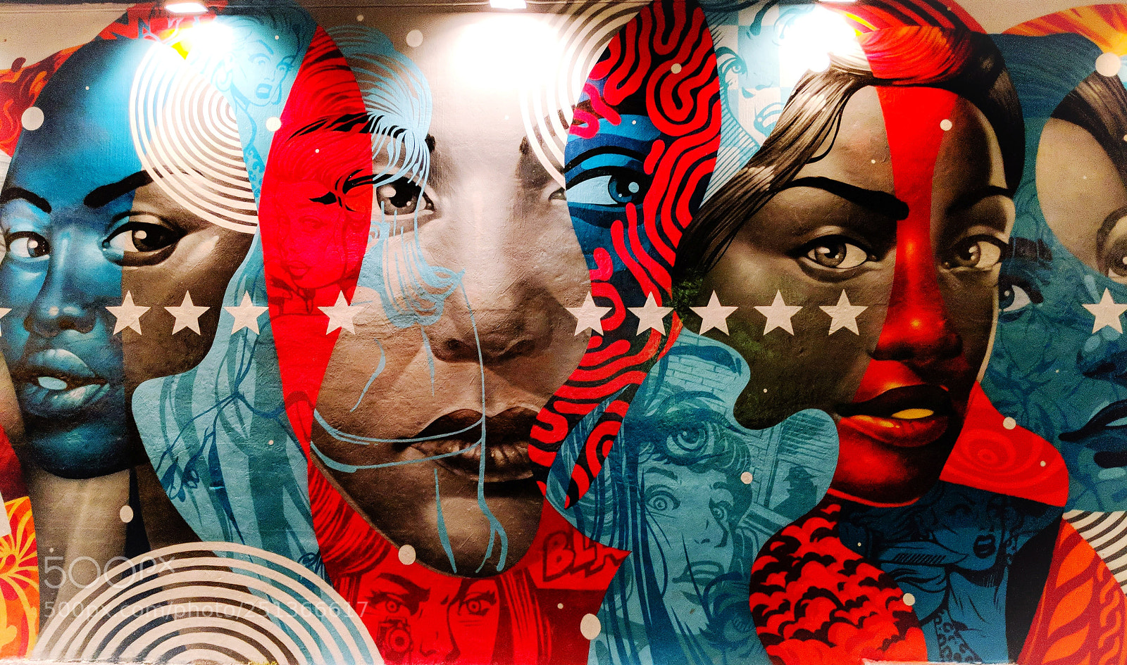 Google Pixel 2 XL sample photo. Such a beautiful mural photography