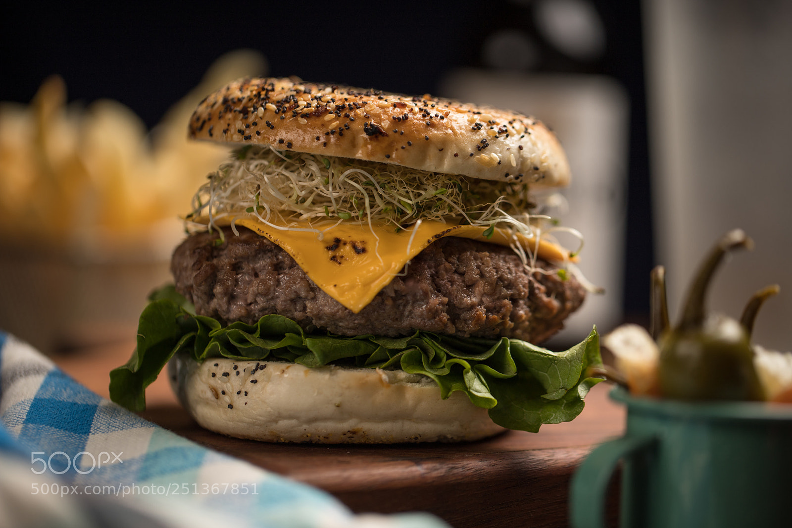 Canon EOS 6D Mark II sample photo. Hamburguer photography