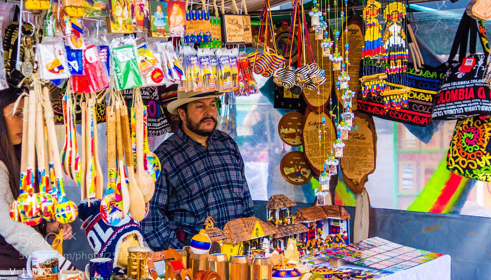 Nikon D7200 sample photo. Colombian vendor  photography