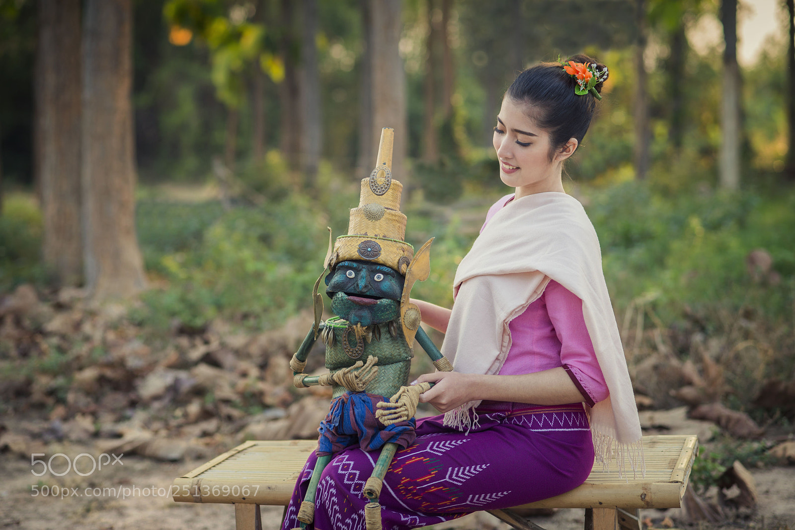 Nikon D610 sample photo. Asian girl puppies photography
