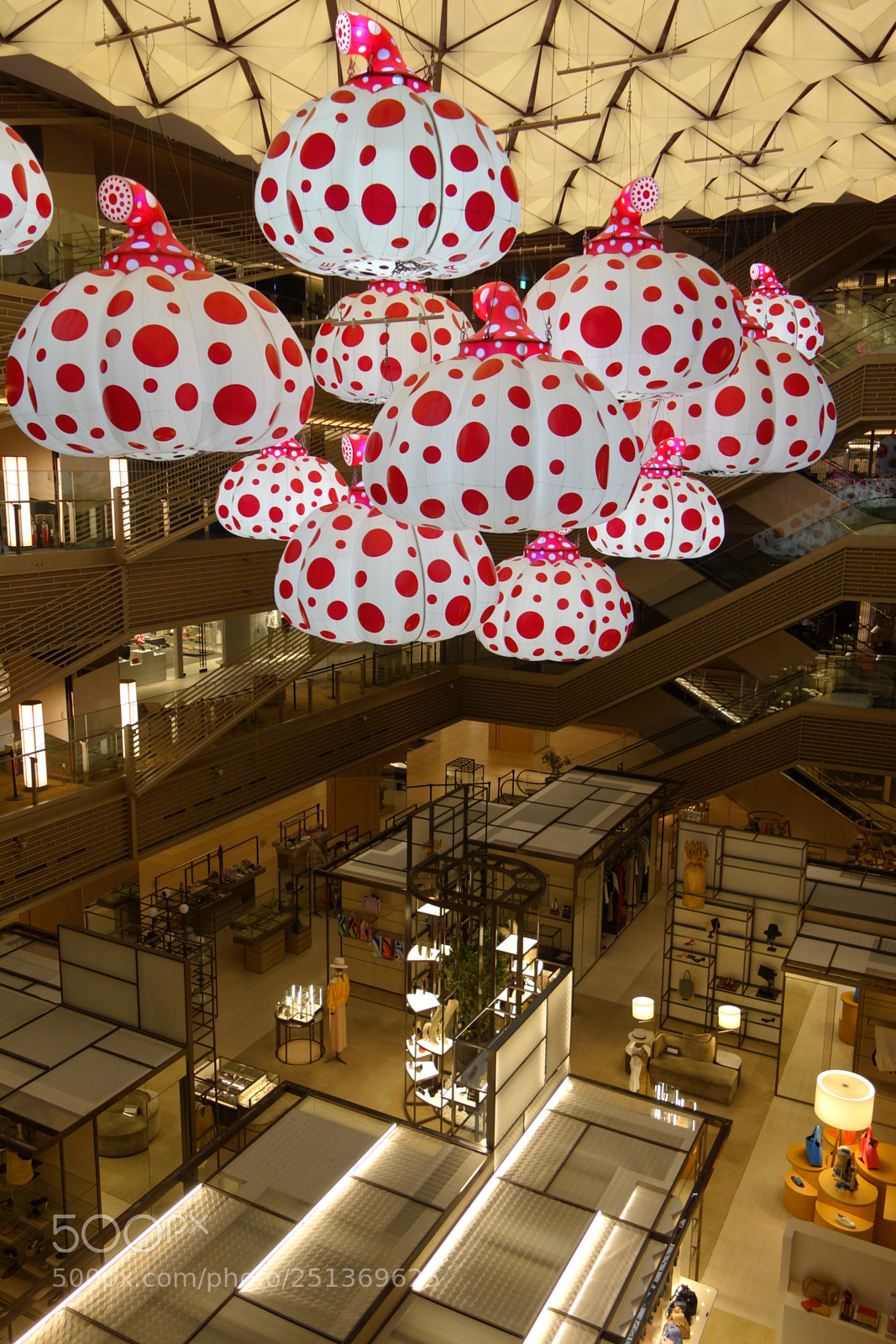 Sony Cyber-shot DSC-RX100 sample photo. Yayoi kusama exhibition photography