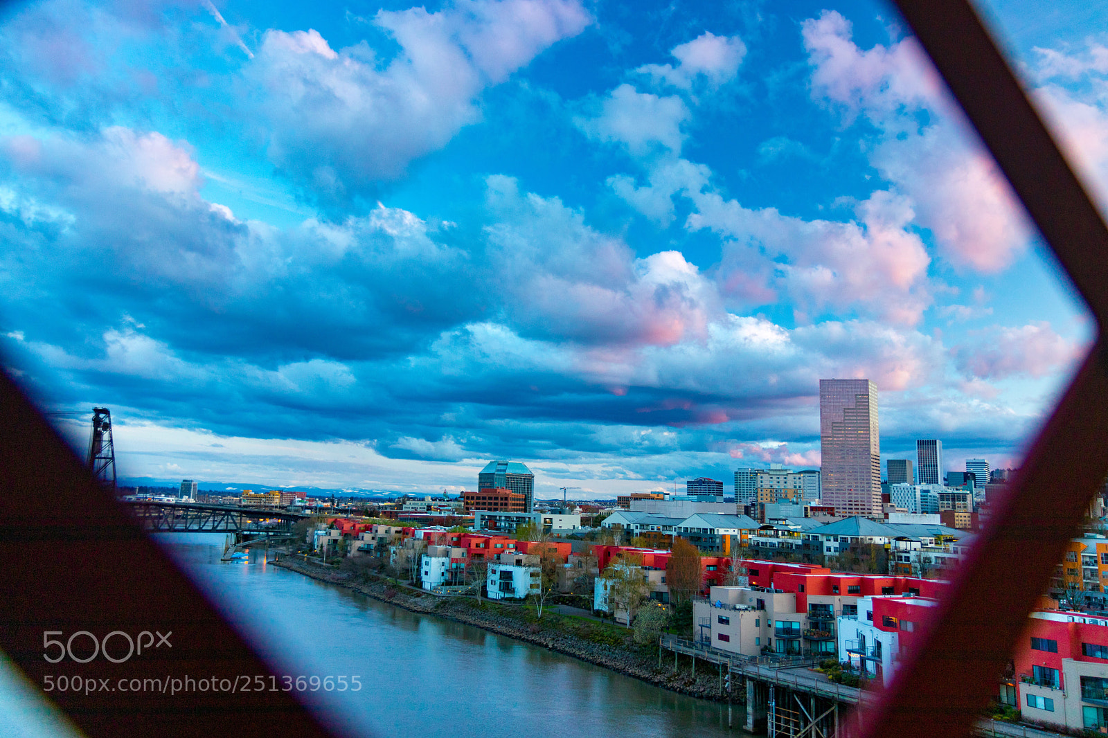 Canon EOS 80D sample photo. Portland sunset photography