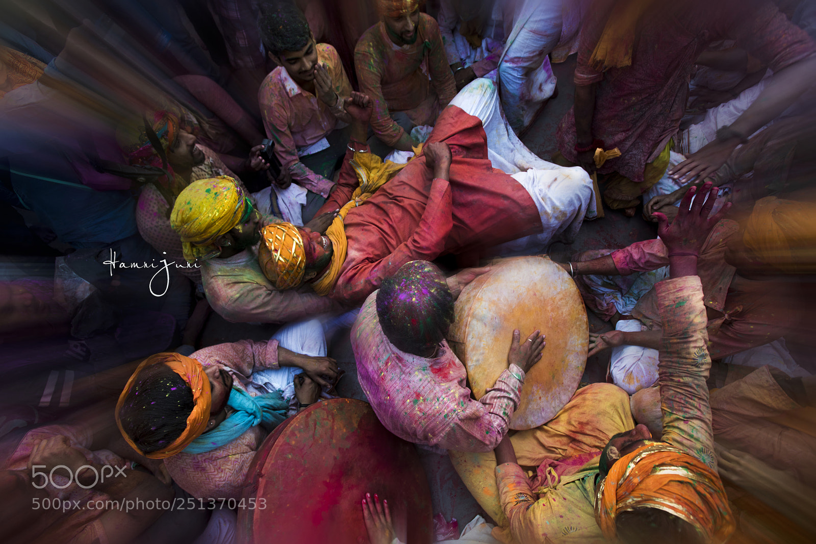 Nikon D850 sample photo. Holi celebrations photography