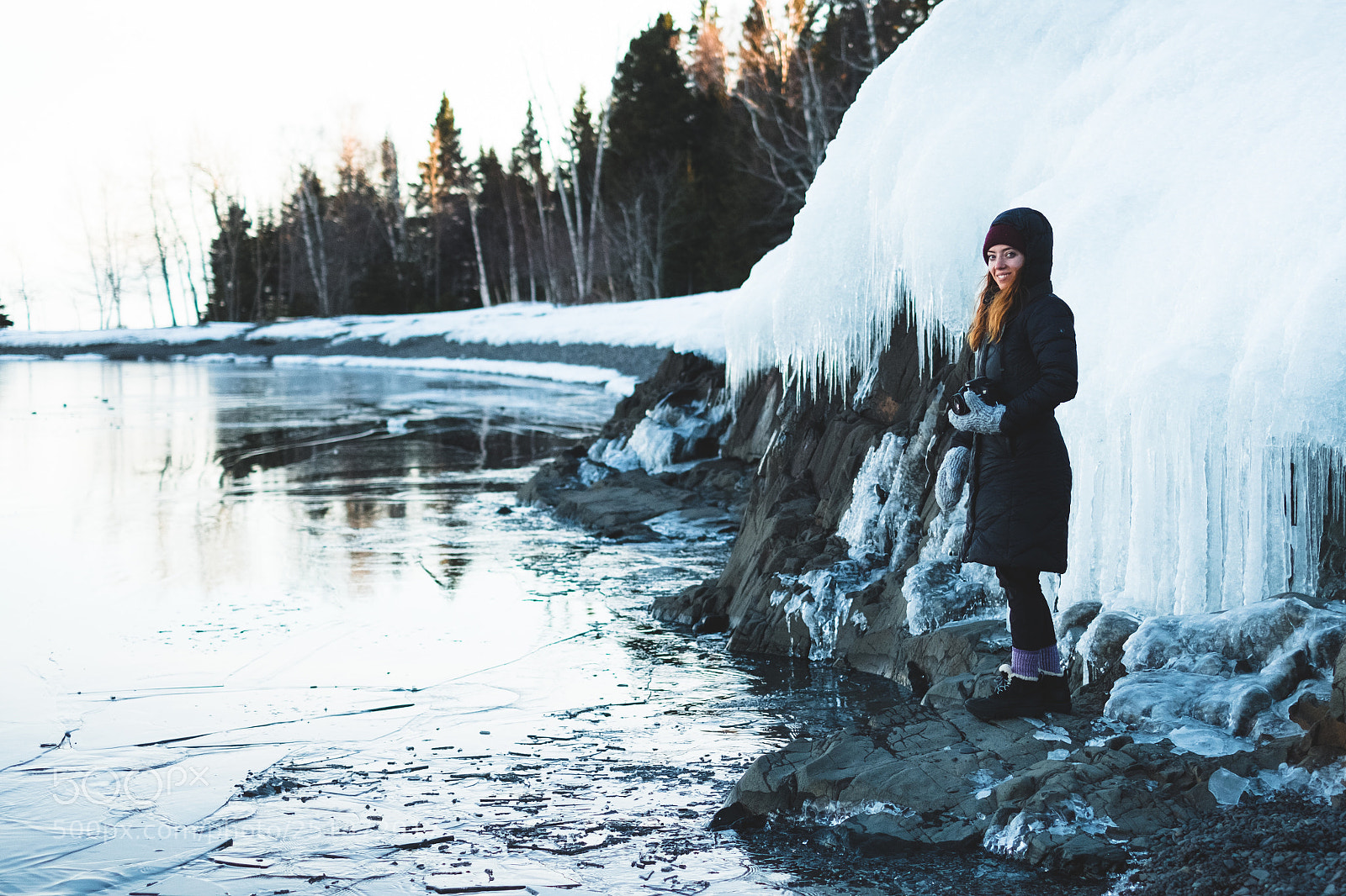 Fujifilm X-H1 sample photo. North shore winter 2018 photography