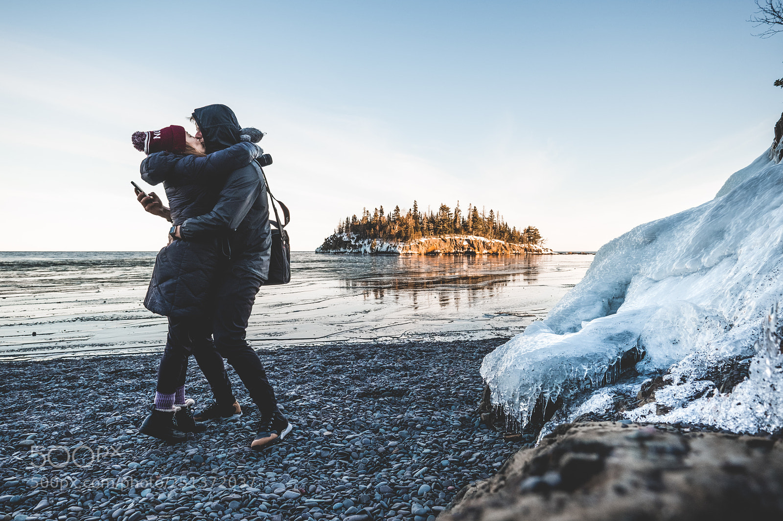 Fujifilm X-H1 sample photo. North shore winter 2018 photography