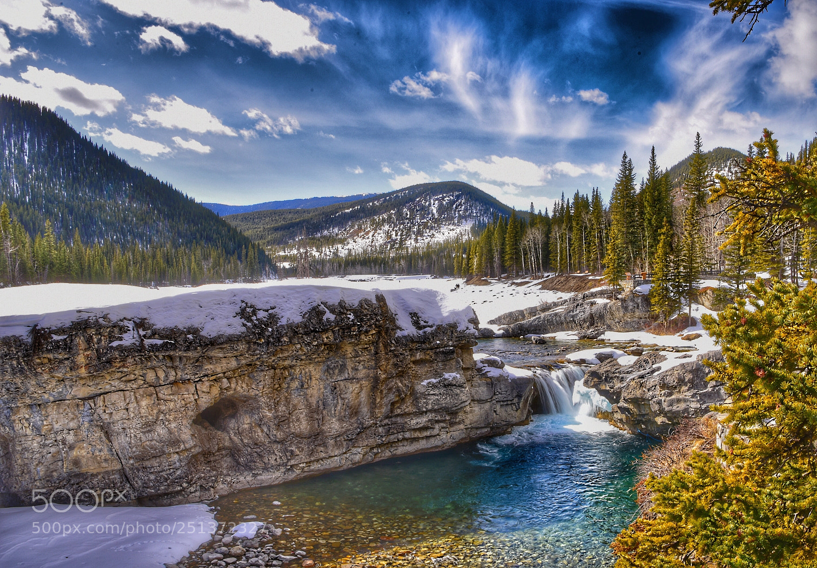 Nikon D810 sample photo. Elbow falls photography