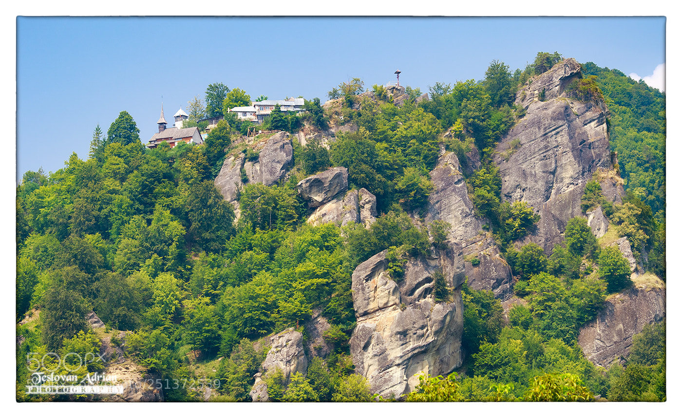Canon EOS 7D Mark II sample photo. Cetăţuia negru-vodă monastery photography